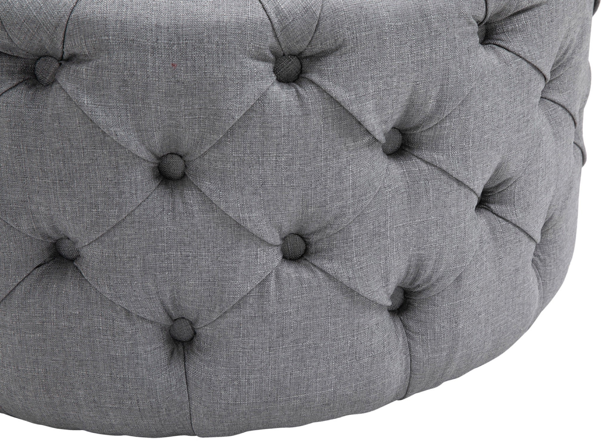 TPFLiving Sitzhocker Darcy Stoff XL
