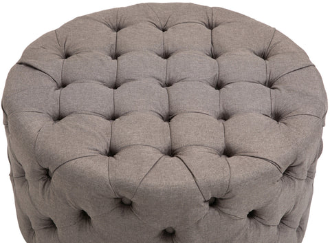 TPFLiving Sitzhocker Darcy Stoff XL