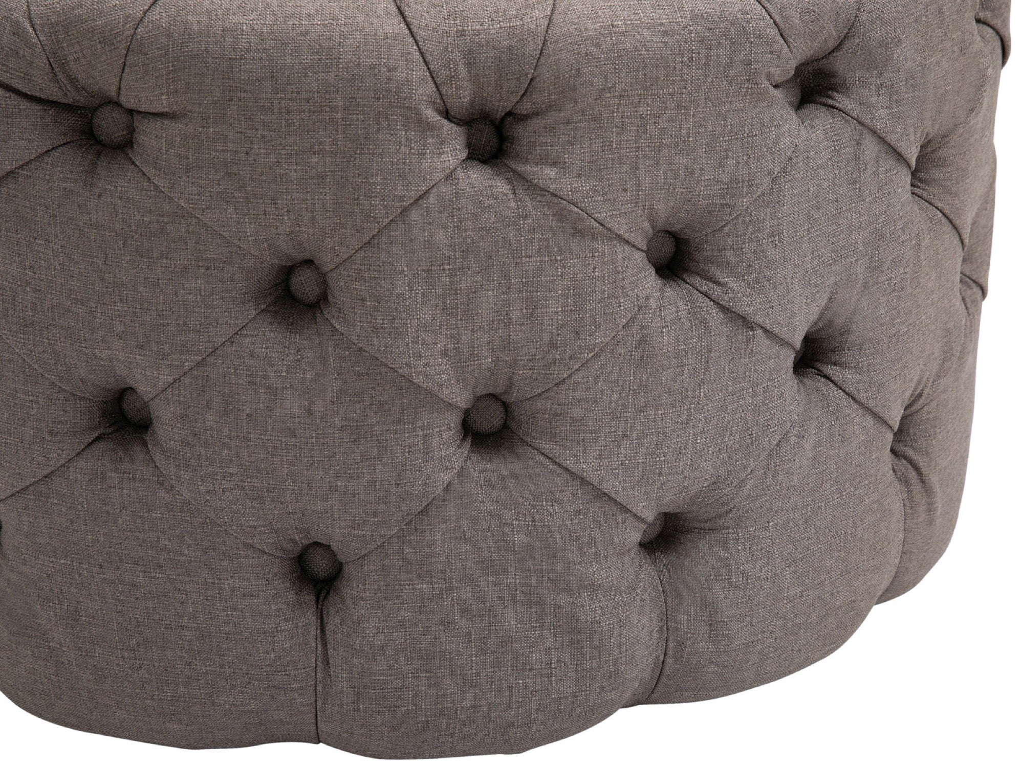 TPFLiving Sitzhocker Darcy Stoff XL