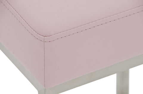 TPFLiving Barhocker Montana E5 Gestell Edelstahl Kunstleder
