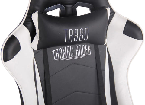 TPFLiving Racing Bürostuhl Turbine mit Fußablage