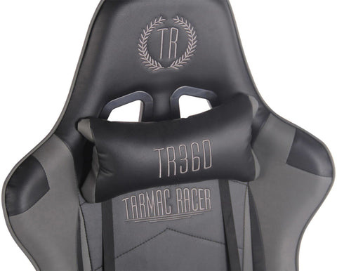 TPFLiving Racing Bürostuhl Turbine mit Fußablage