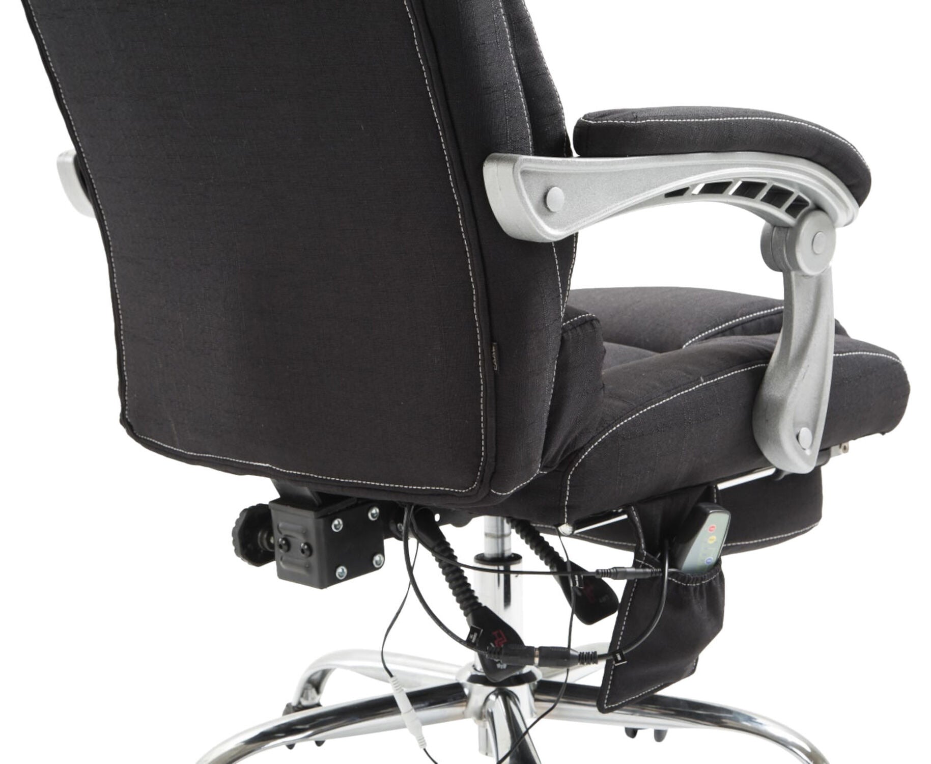 TPFLiving Bürostuhl Pacira Stoff mit Massagefunktion