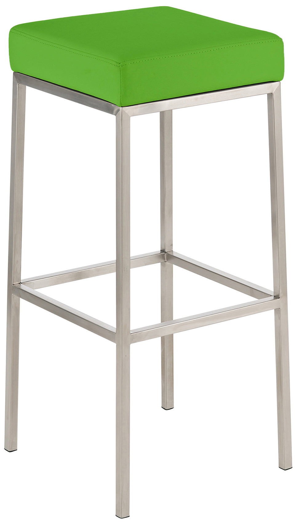 TPFLiving Barhocker Montana E5 Gestell Edelstahl Kunstleder