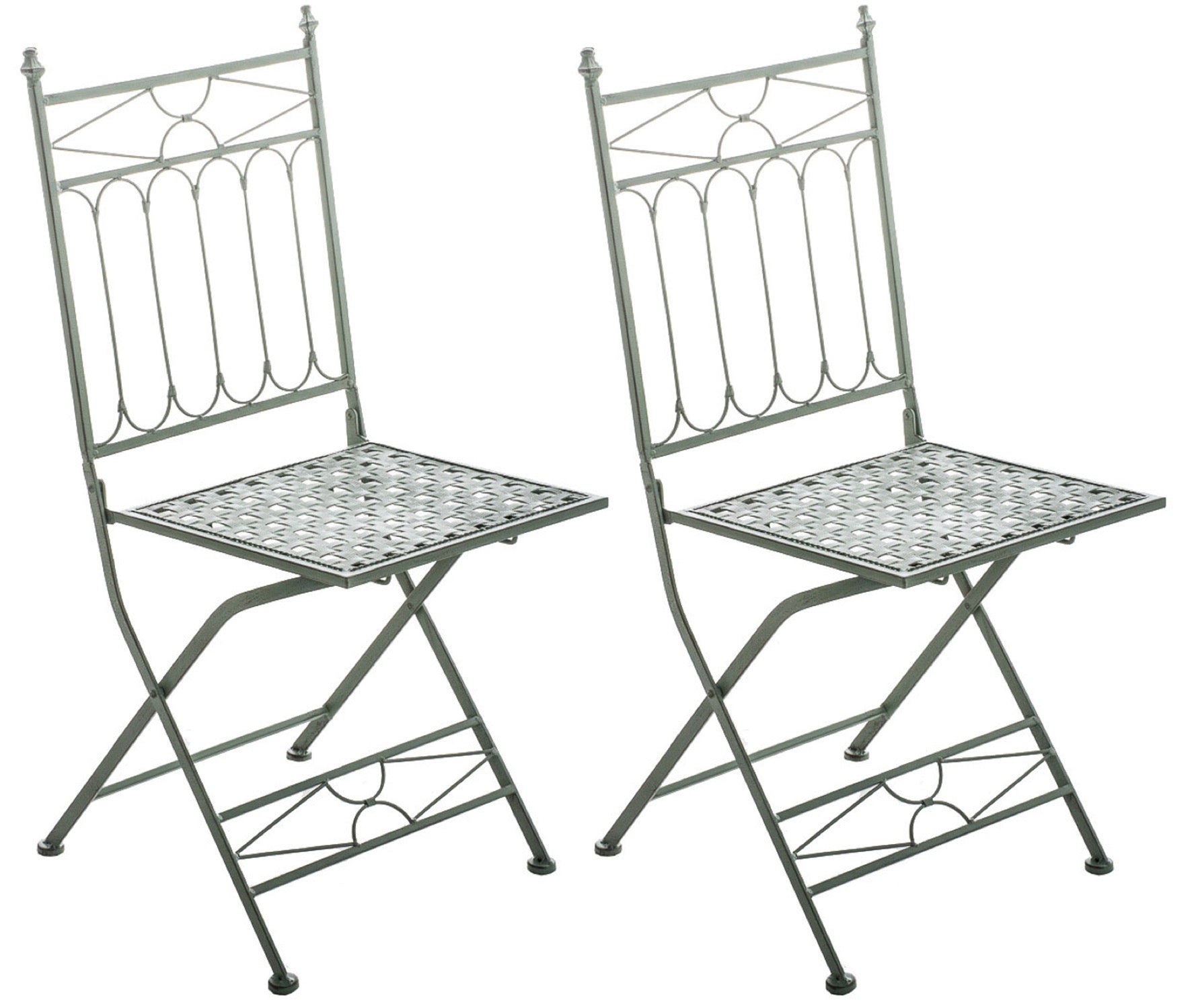 TPFLiving 2er Set Klappstuhl Asiri