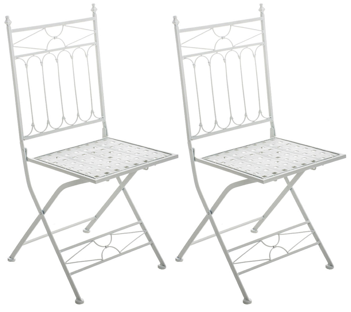 TPFLiving 2er Set Klappstuhl Asiri