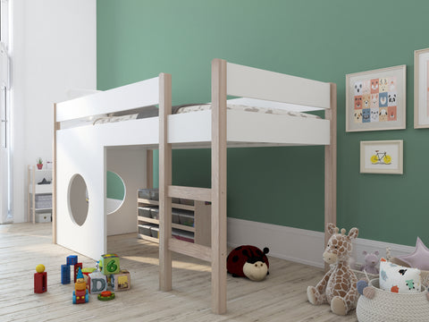 TPFLiving 2er Set Seitenpanneel für das Hochbett Smoll und das Etagenbett Träbor
