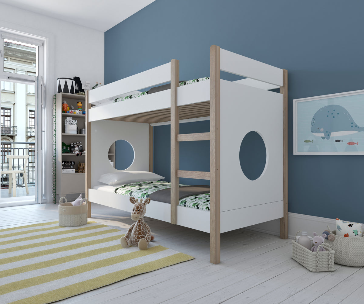 TPFLiving 2er Set Seitenpanneel für das Hochbett Smoll und das Etagenbett Träbor