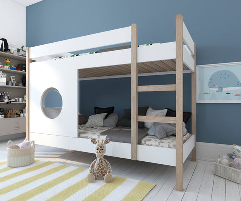 TPFLiving 2er Set Seitenpanneel für das Hochbett Smoll und das Etagenbett Träbor
