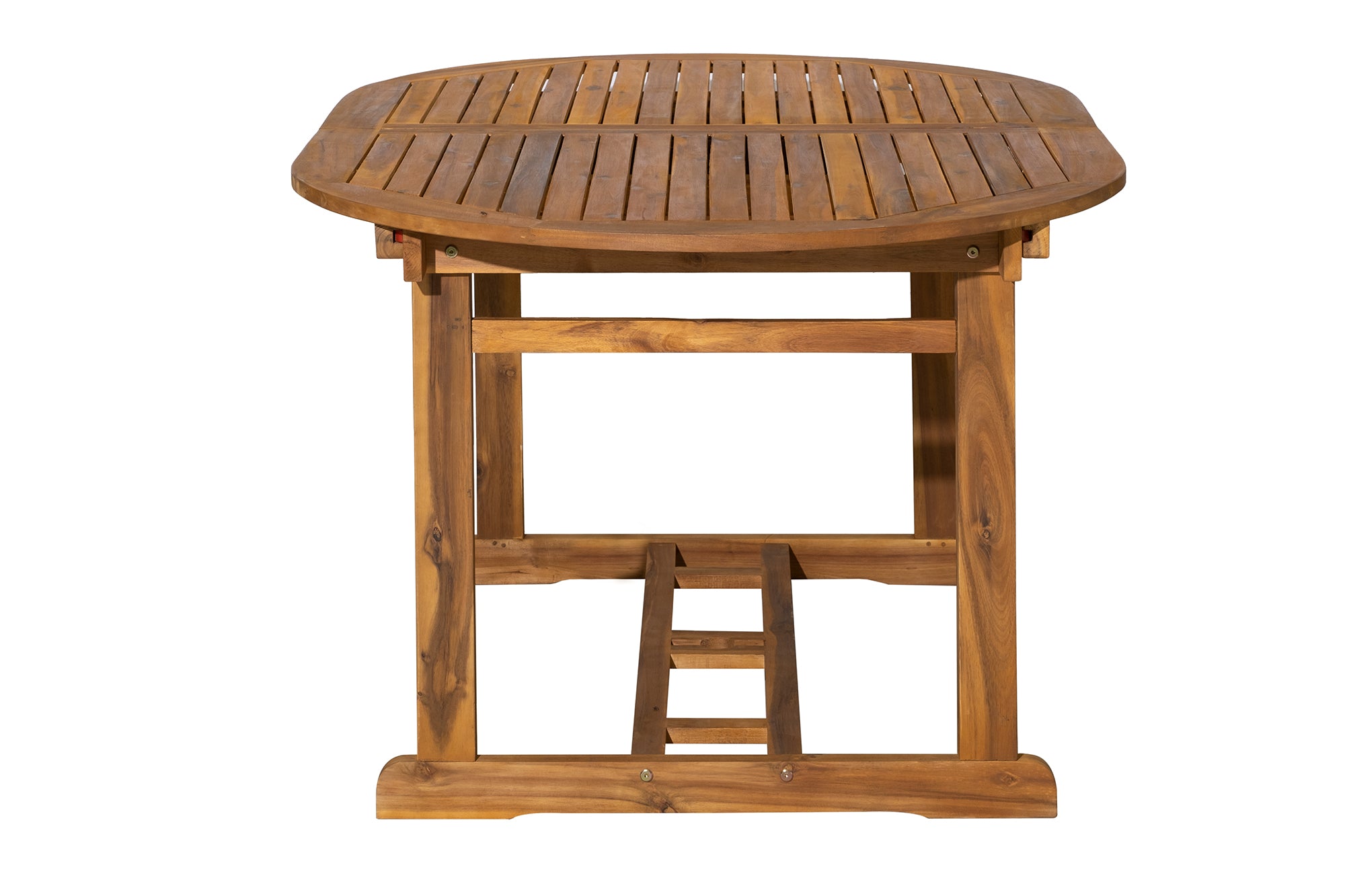 TPFGarden Sitzgruppe Akana mit 4 klappbaren Stühlen und 1 ausziehbaren Tisch - 150/200x100 cm - Akazienholz geölt