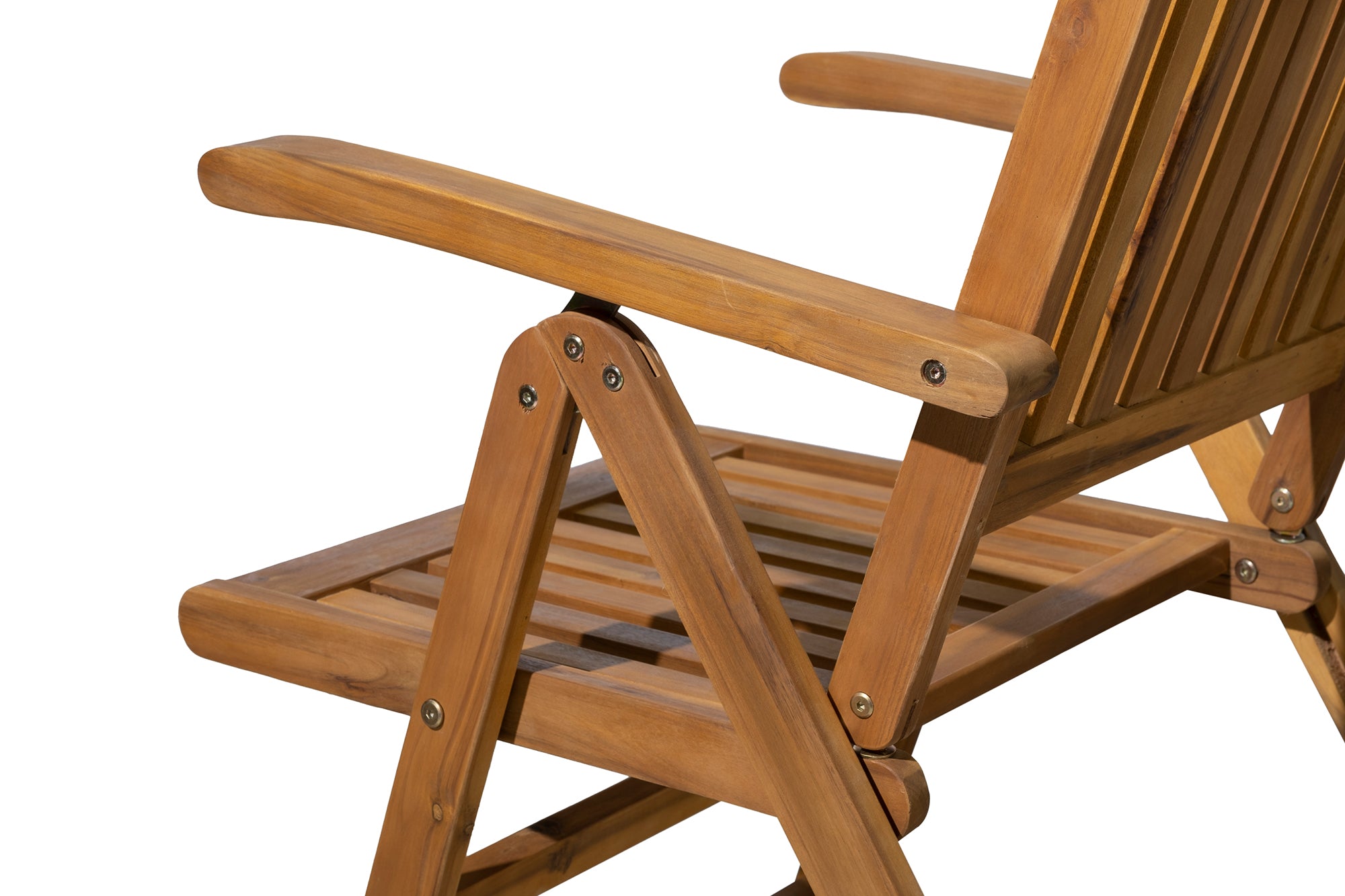 TPFGarden Sitzgruppe Akana mit 4 Stühlen und 1 Tisch - 135x80 cm - Akazienholz geölt