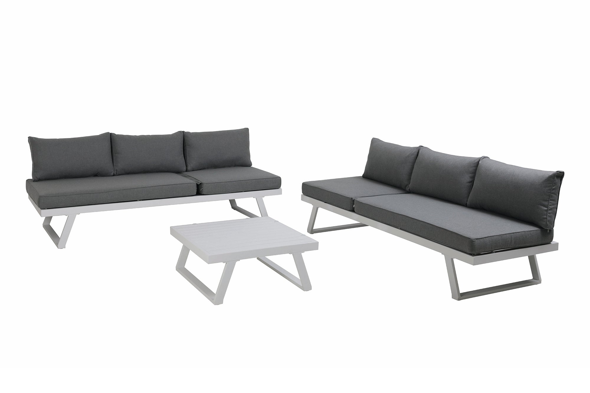 TPFGarden Gartenlounge-Set Yala Ecksofa, 1 Couchtisch, 4 Sitzkissen, 7 Rückenkissen