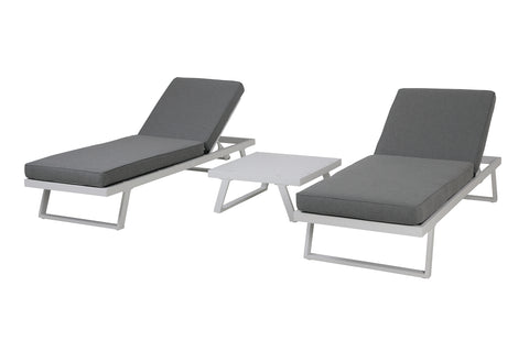 TPFGarden Gartenlounge-Set Yala Ecksofa, 1 Couchtisch, 4 Sitzkissen, 7 Rückenkissen