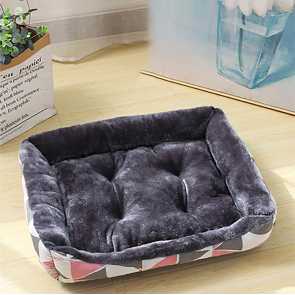 TPFLiving Pet Bed Square - Various colors and sizes