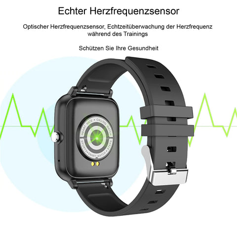 TPFNet Smart Watch / Fitness Tracker IP67 - Silikon Armband - Android & IOS - verschiedene Farben