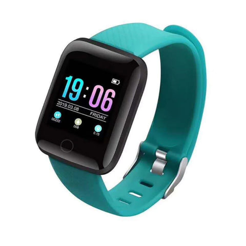 TPFNet Smart Watch / Fitness Tracker IP67 - Silicone Bracelet - Android &amp; IOS - various colors