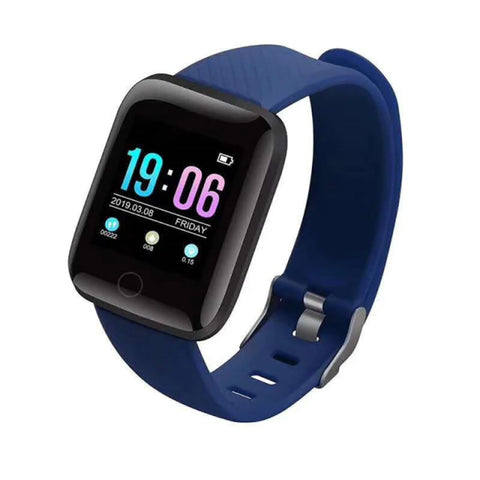 TPFNet Smart Watch / Fitness Tracker IP67 - Silicone Bracelet - Android &amp; IOS - various colors