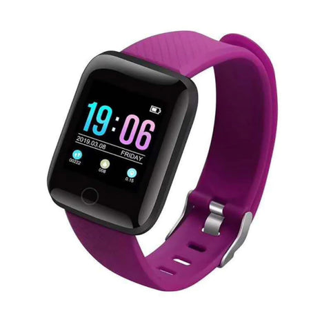 TPFNet Smart Watch / Fitness Tracker IP67 - Silicone Bracelet - Android &amp; IOS - various colors
