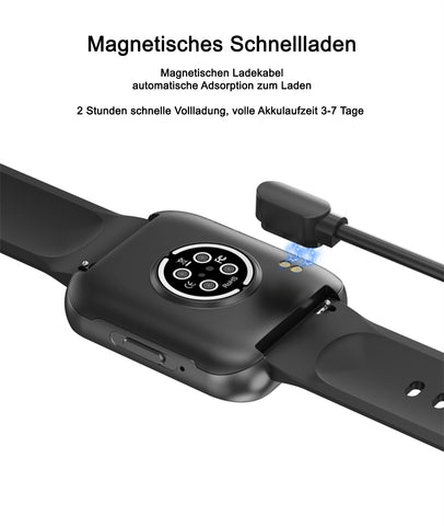 TPFNet Smart Watch / Fitness Tracker IP67 - Silikon Armband - Android & IOS - verschiedene Farben