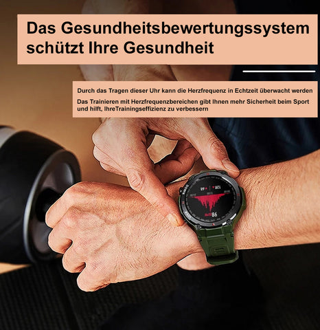 TPFNet Smart Watch / Fitness Tracker IP68 - Silikon Armband - Android & IOS - verschiedene Farben