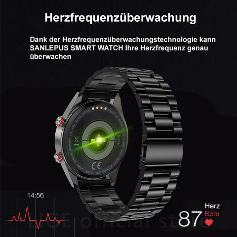 TPFNet Smart Watch / Fitness Tracker IP67 - Silikon Armband - Android & IOS - verschiedene Farben