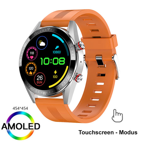TPFNet Smart Watch / Fitness Tracker IP67 - Silicone Bracelet - Android &amp; IOS - various colors