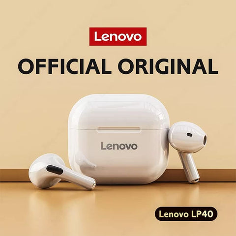 Lenovo LP40 Bluetooth-Kopfhörer Weiß