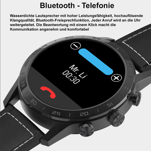 TPFNet Smart Watch / Fitness Tracker IP67 - Milanaise Armband - Android & IOS - verschiedene Farben