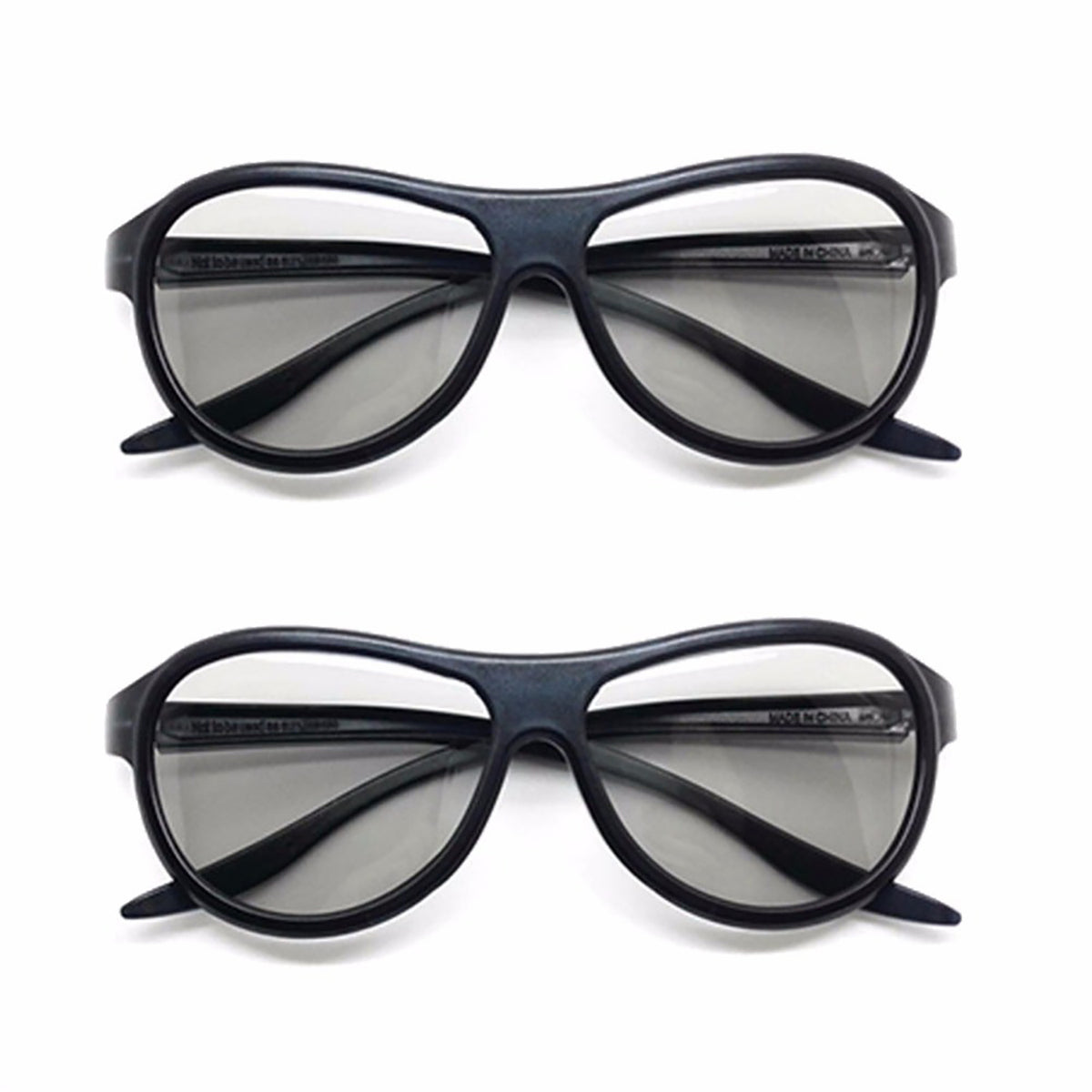 TPFNet 3D Brille Passiv Polarisiert Schwarz