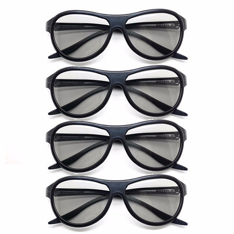 TPFNet 3D Brille Passiv Polarisiert Schwarz