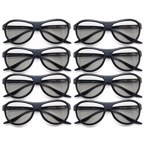 TPFNet 3D Brille Passiv Polarisiert Schwarz