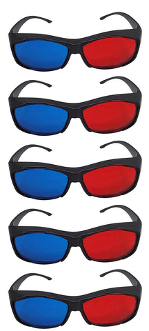 TPFNet Anaglyphenbrille 3D Brille Kunststoff Schwarz