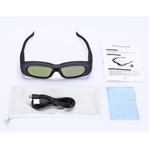 TPFNet 3D Brille Aktive Shutter für Bluetooth / RF 3D Geräte