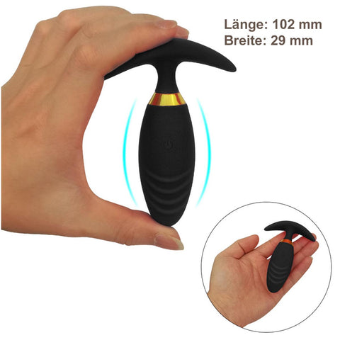 TPFSecret anal plug for men and women with remote control