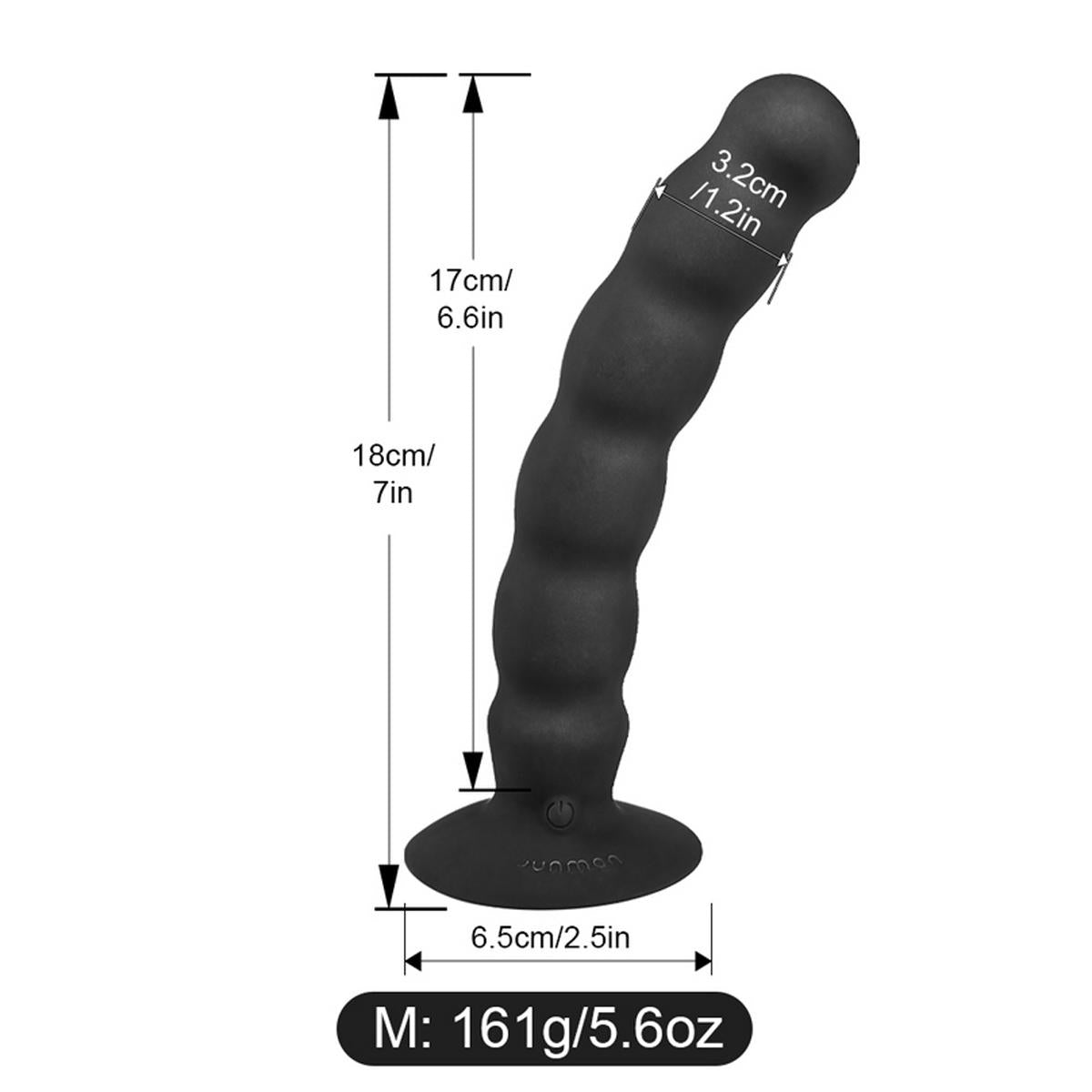 TPFSecret gewellter Analvibrator für Männer und Frauen mit oder ohne Remote Controll - Größe S oder M