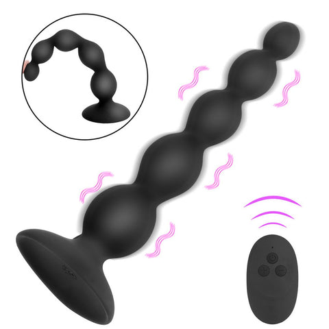 TPFSecret Beaded Anal Beads for Men and Women with Remote Controll