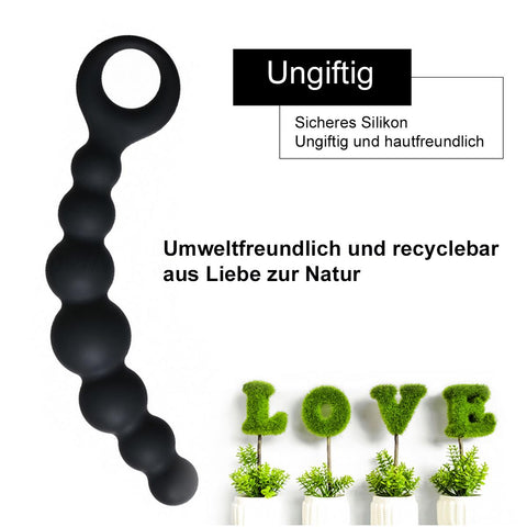 TPFSecret Perlen Analkette für Männer und Frauen - 17,9cm Länge - verschiedene Farben