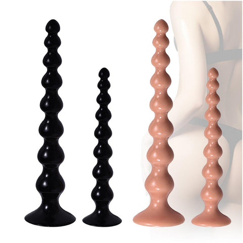 TPFSecret beaded anal dildo for men and women, extra long, different lengths and colors