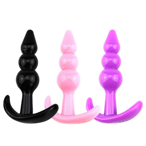 TPFSecret beads anal dildo plug for men and women different colors