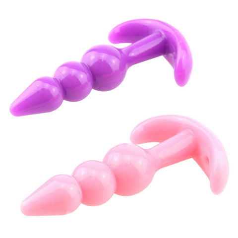 TPFSecret beads anal dildo plug for men and women different colors