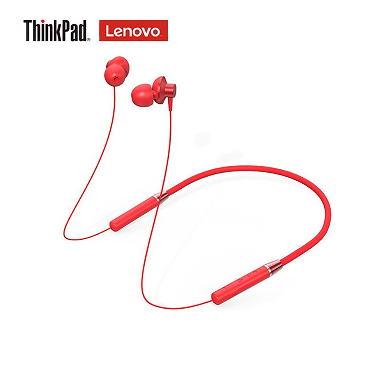 Lenovo HE05 Bluetooth-Kopfhörer Rot