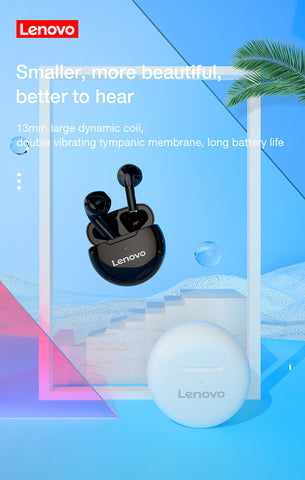 Lenovo HT38 Bluetooth-Kopfhörer Schwarz