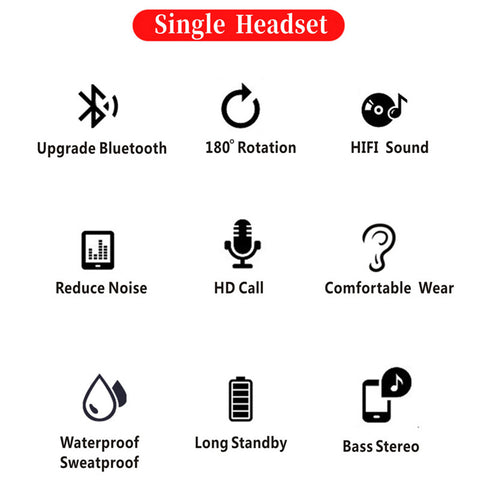 Lenovo HX106 Bluetooth headphones Black