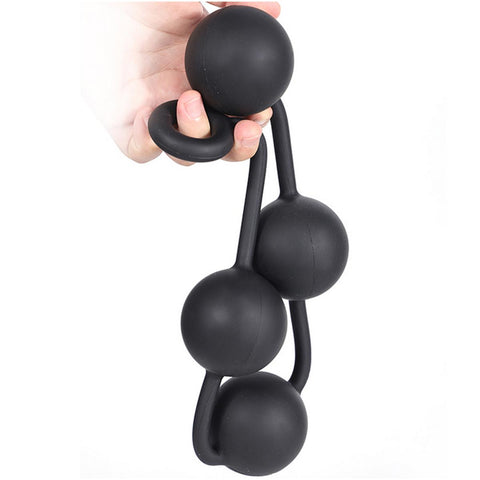 TPFSecret silicone anal beads anal beads for women and men - different lengths and diameters