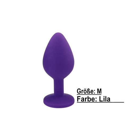 TPFSecret Juwel anal plug for men and women - with gemstone - different sizes and colors