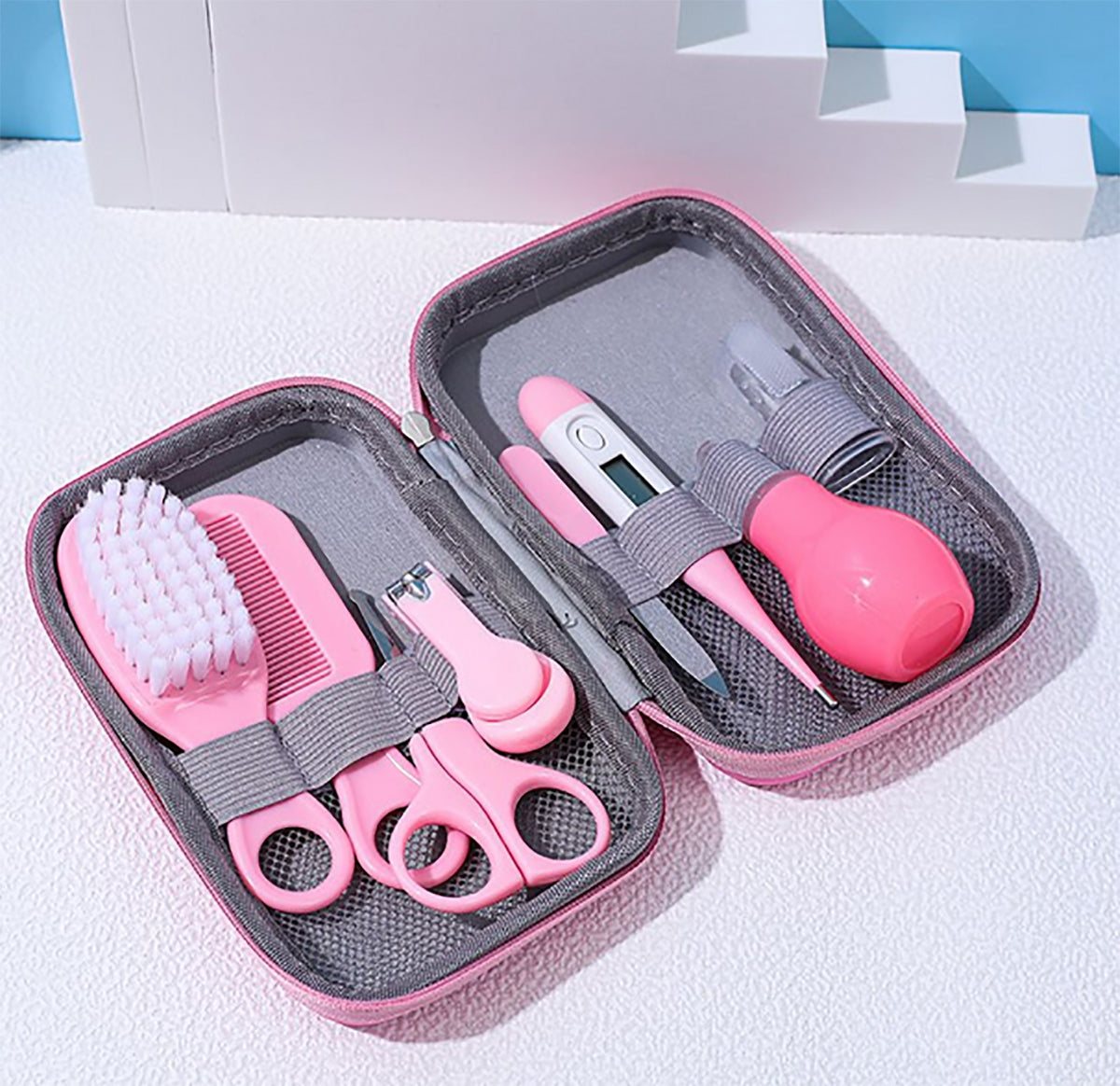 TPFBeauty Babypflege-Set 8-teilig, verschiedene Farben