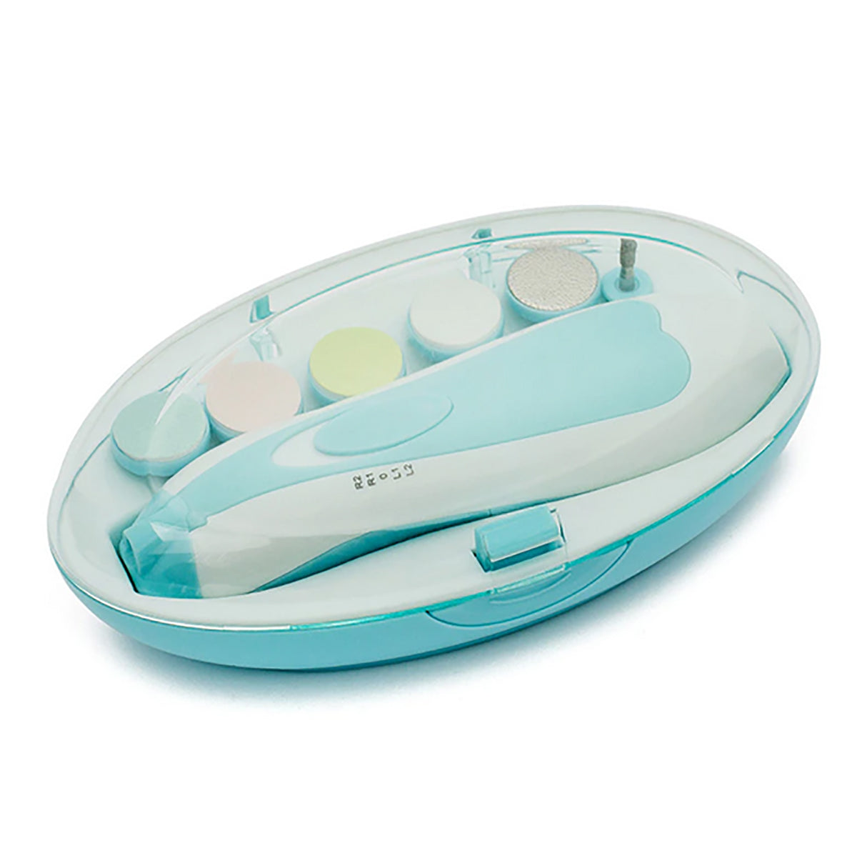 TPFBeauty Baby Electric Nail Trimmer with 6 Heads, Various Colors
