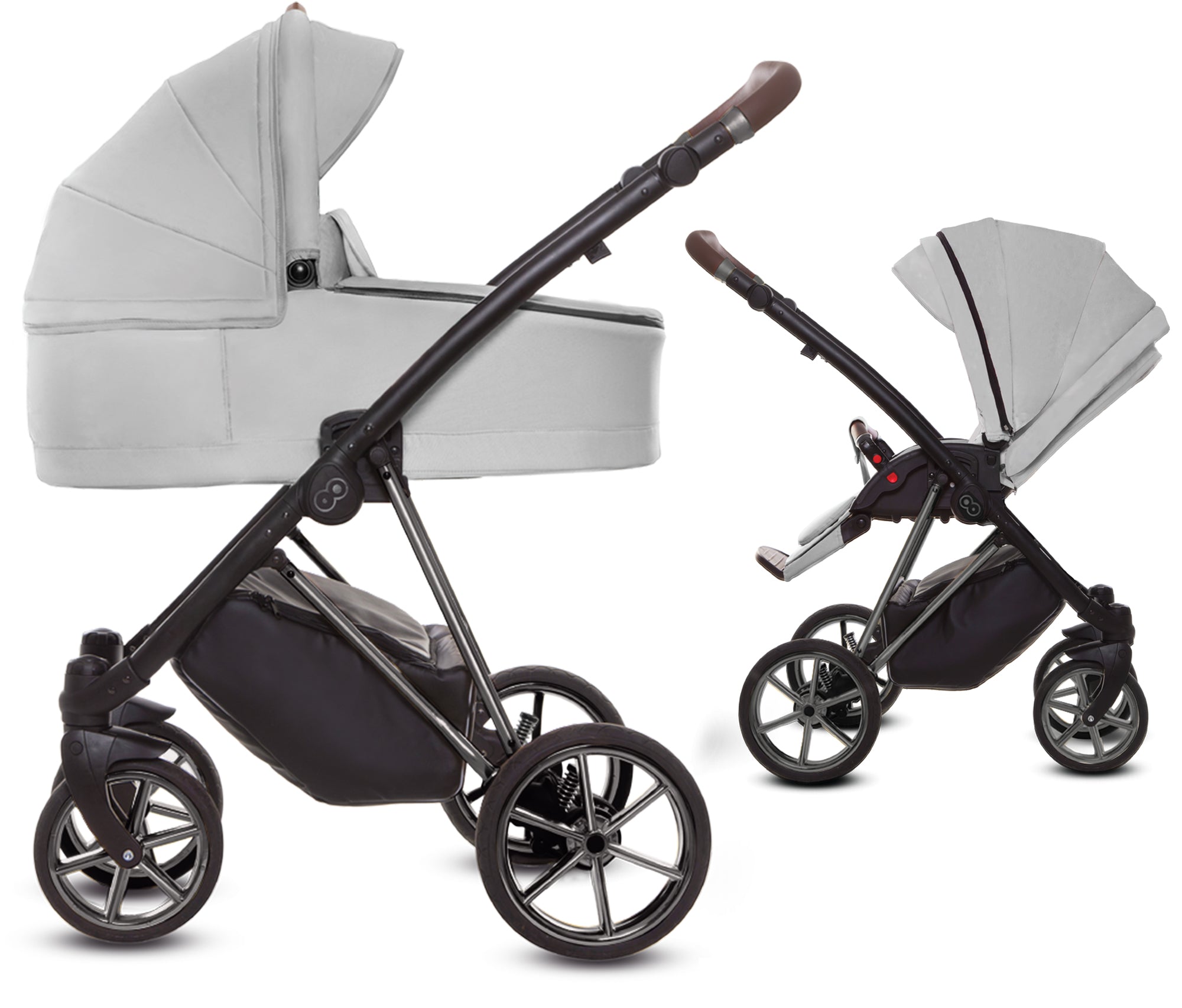 TPFLiving 2in1 Kinderwagen Ultra