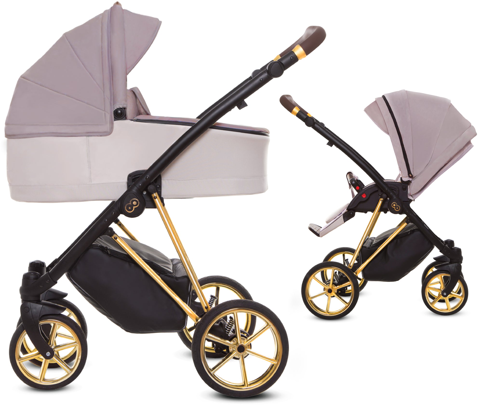 TPFLiving 2in1 Kinderwagen Ultra