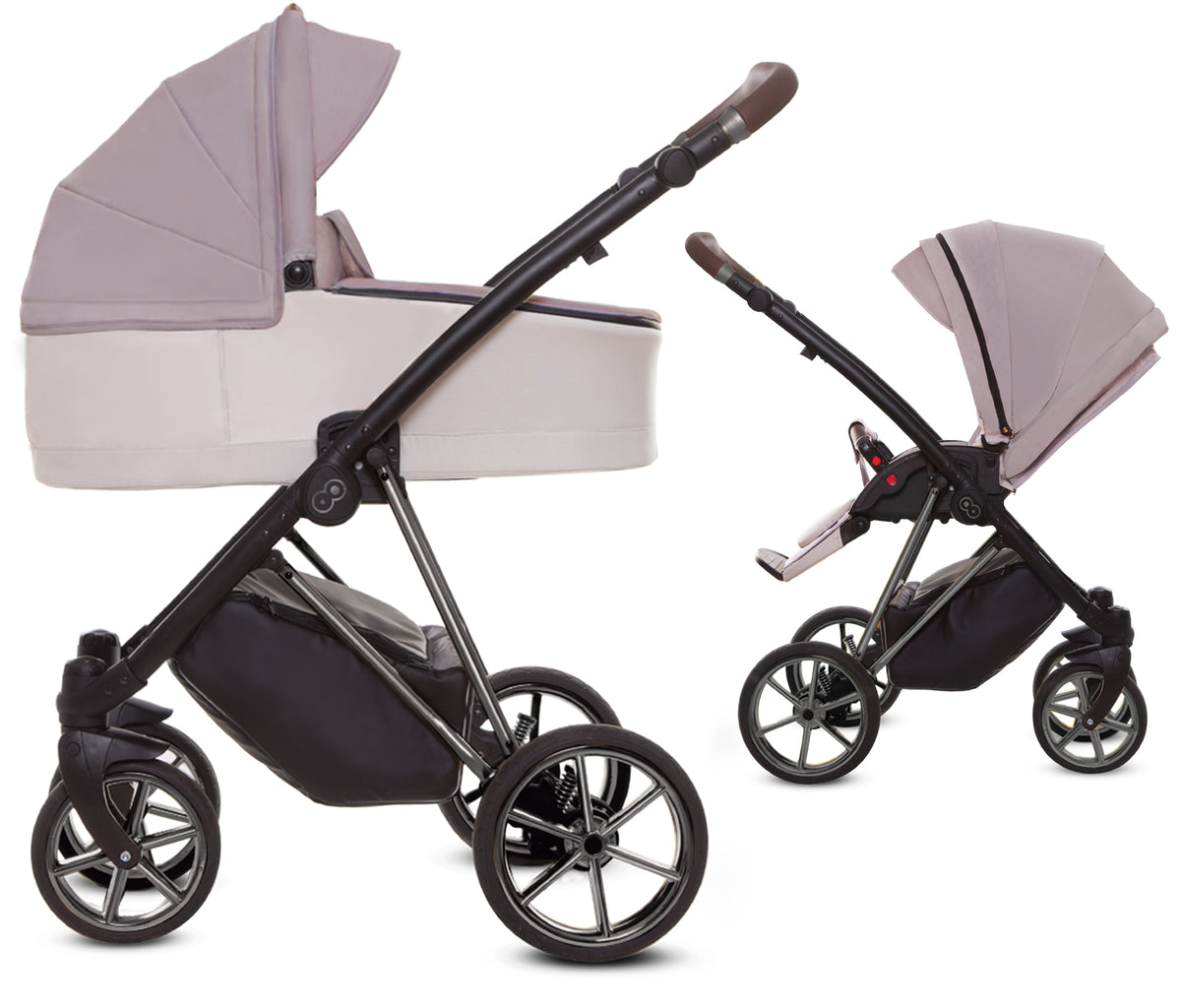 TPFLiving 2in1 Kinderwagen Ultra